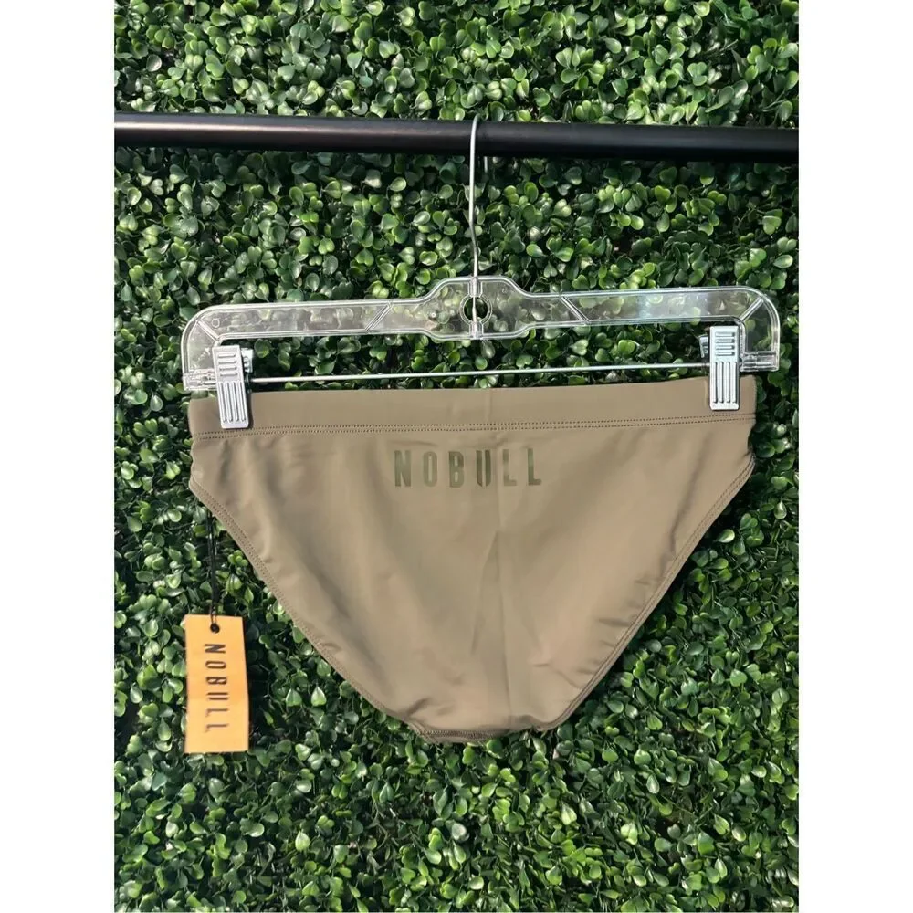 NoBull Swim Bottoms Sz Small Olive Green NWT